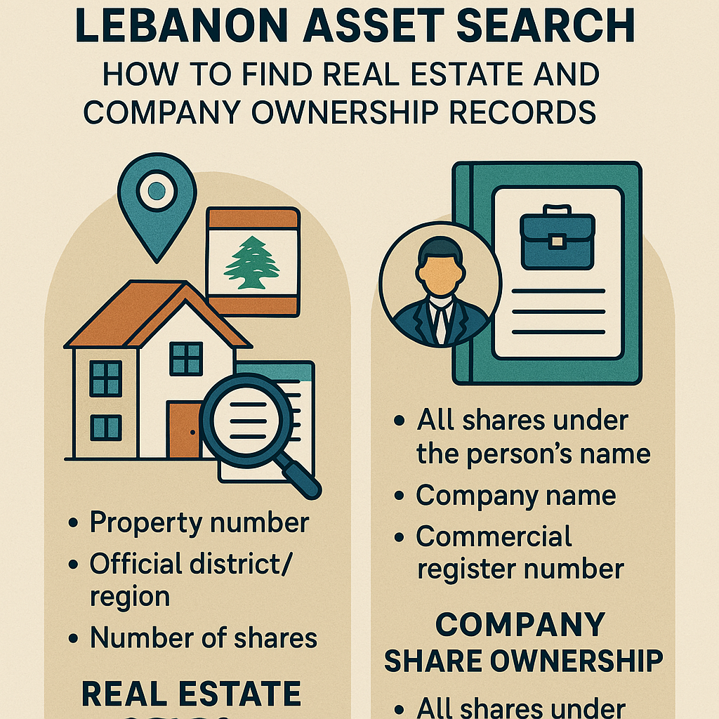 Lebanon Asset Search: How to Find Real Estate and Company Ownership ...